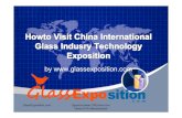 Howto visit china international glass indusry technology exposition