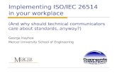 Implementing ISO 26514 in Your Workplace