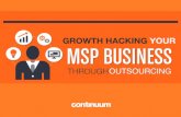 Growth Hacking Your MSP Business Through Outsourcing