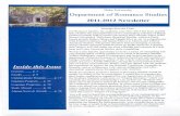 2011-12 Duke University Romance Studies Department Newsletter