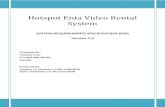 Video Rental System