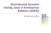 Distributed System Using Java 2 Enterprise Edition ...