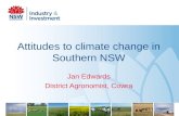 Attitudes to climate change in southern NSW - Jan Edwards