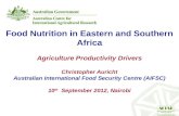 Chris Auricht - Agriculture Productivity Drivers