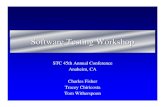 Software Testing Workshop Software Testing Workshop