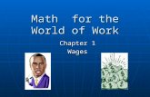Mfww chapter 1 wages