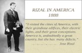 Rizal in america