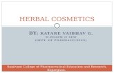 Herbal cosmetics final ppt