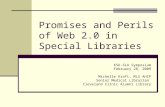 Promises and Perils of Web 2.0 in Special Libraries