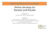 Online Strategy for Rentals & Resales