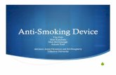 Anti-Smoking Device Presentation