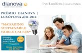 Premio Universidade Dianova Lusofona 2010_2011