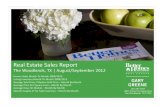 Real estate market report   woodlands area - august 2012