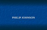 Philip johnson