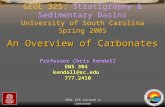 Carbonates overview