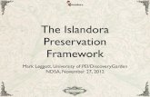 The Islandora Preservation Framework
