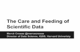 ODIN Final Event - The Care and Feeding of Scientific Data