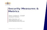 Security Metrics, Part 1 -- Building the Framework