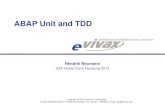 ABAP Unit and TDD