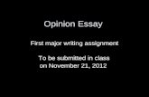 Opinion essay referencing