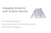Healey engaging students with graphic novels