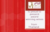 Award Winning Wines from Thailand