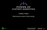 Mariusz Czykier T-Mobile Trendy Power of Content Marketing