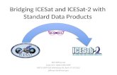 Bridging ICESat and ICESat-2 Standard Data Products