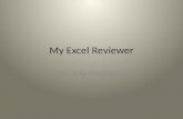 My excel reviewer (Presbitero)