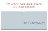 Web crawler with email extractor and image extractor