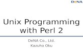 Unix Programming with Perl 2
