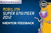 Mobilink Super Engineer 2012 - Mentor's Testimonials