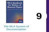 Writing The Research Paper A Handbook (7th ed) - Ch 9 mla system