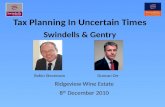 Inheritance Tax Planning in uncertain times Dec 2010