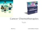 Cancer Chemotherapies Final