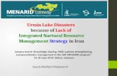 Mirghasemi urmia lake disasters 17062014