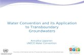 UNECE Convention & Groundwater