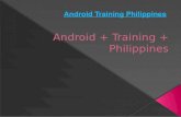 Android + training + philippines