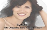 Eyelastin An Organic Eye Care Cream