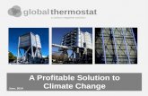 Global Thermostat: A Profitable Solution to Climate Change