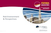 FERMA Seminar 2014 - 21 September Risk environment & perspectives