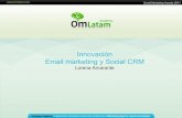 Tendencias Social CRM + Email Marketing