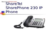 ShoreTel ShorePhone 230 IP Phone