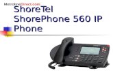 ShoreTel ShorePhone 560 IP Phone