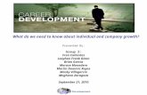 Career development report group 3