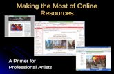 Making The Most Of Online Resources