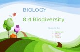 Biology Form 4: Chapter 8.4 Biodiversity