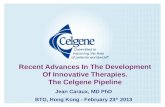 Recent Advances In The Development  Of Innovative Therapies The Celgene Pipeline