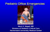Pediatric Office Emergencies