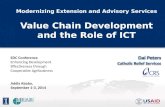 Value Chain Development and the Role of ICT